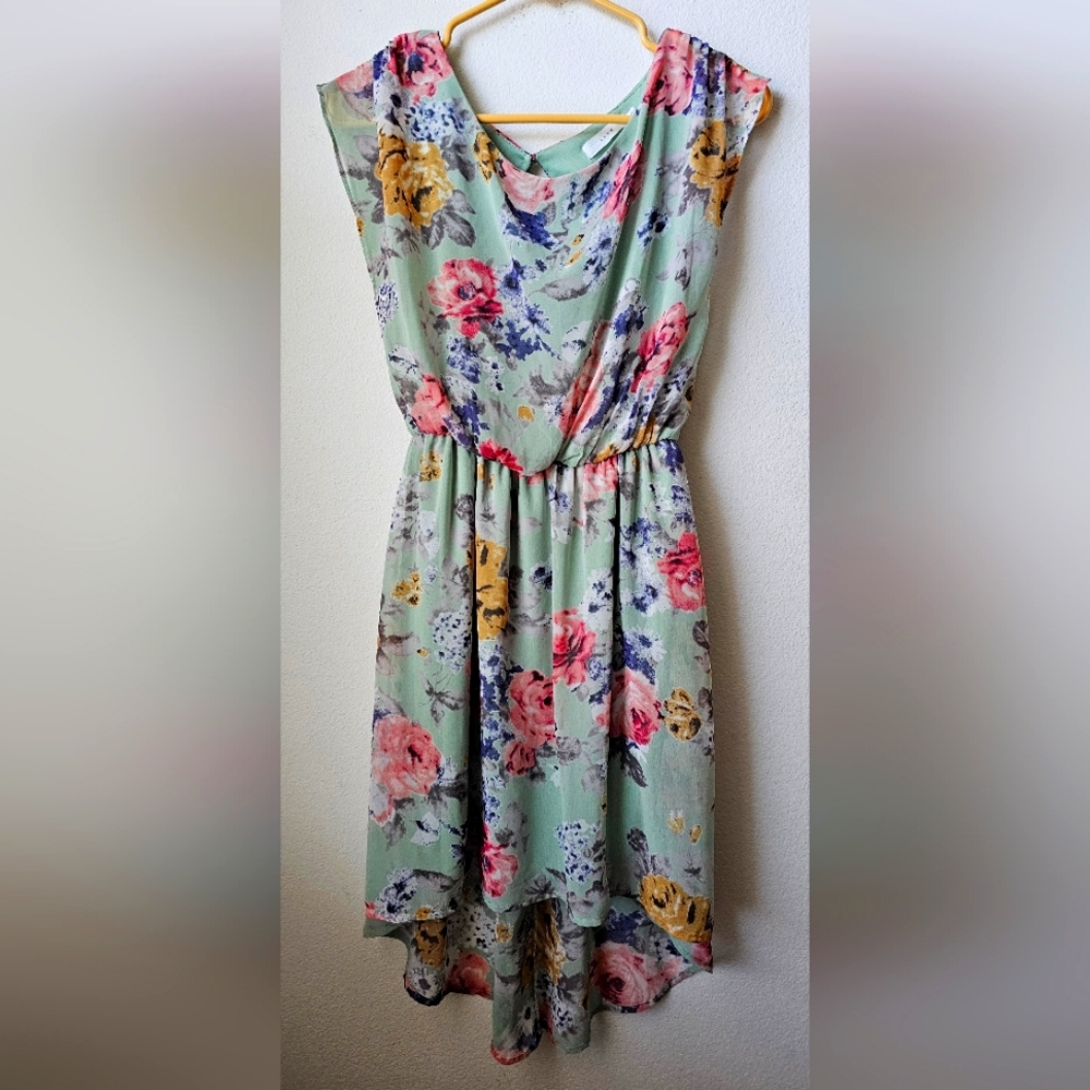 Lush Floral Women's Dress, Size S